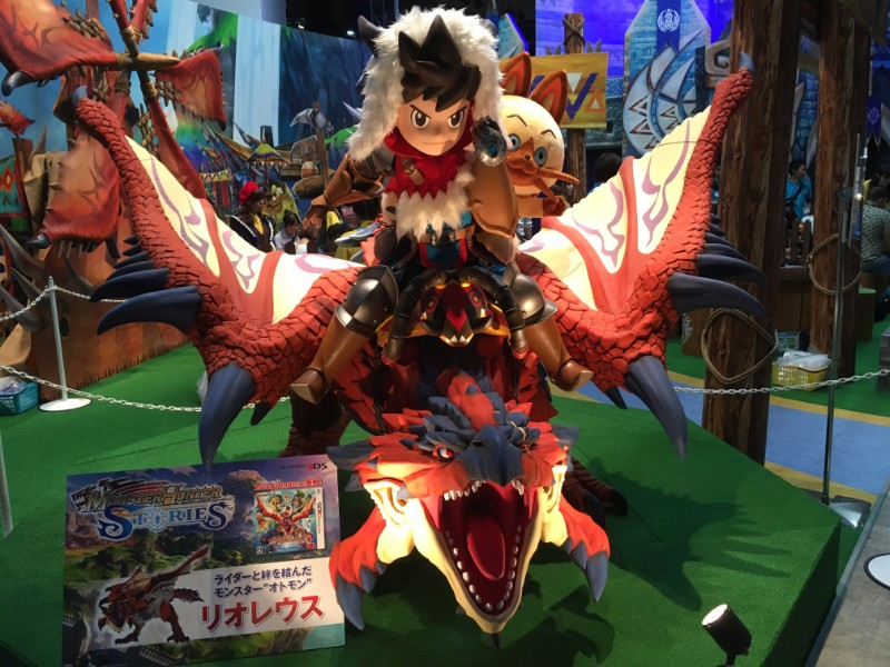 Capcom’s booth this year was, like every year, awesome.